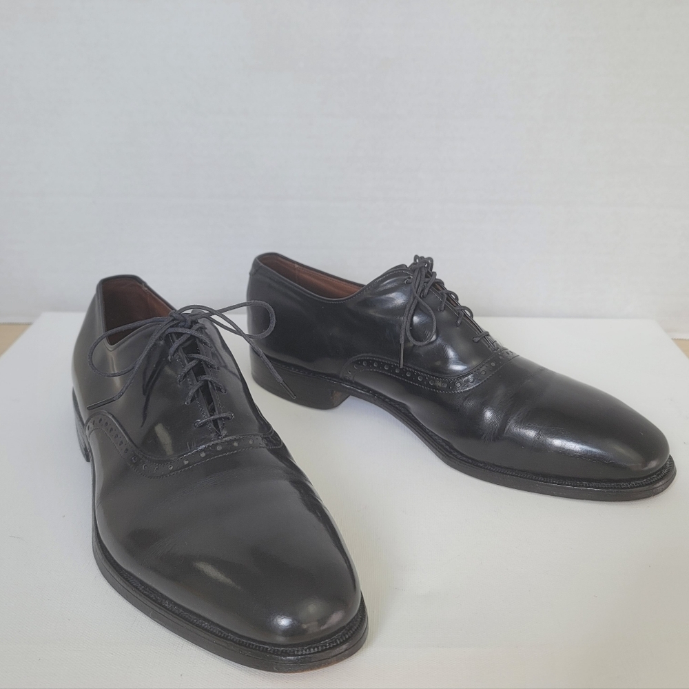 Allen Edmonds Danbury Black Leather Oxfords Men's Dress Shoes Size 9C